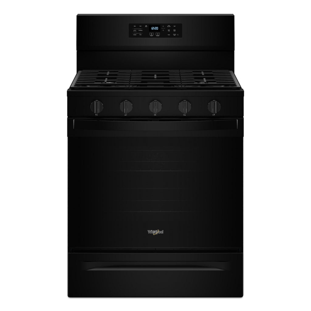 30-inch Gas Range with Air Fry and Air Baking, Self Cleaning, Rapid Preheat 5.0 CuFt Capacity