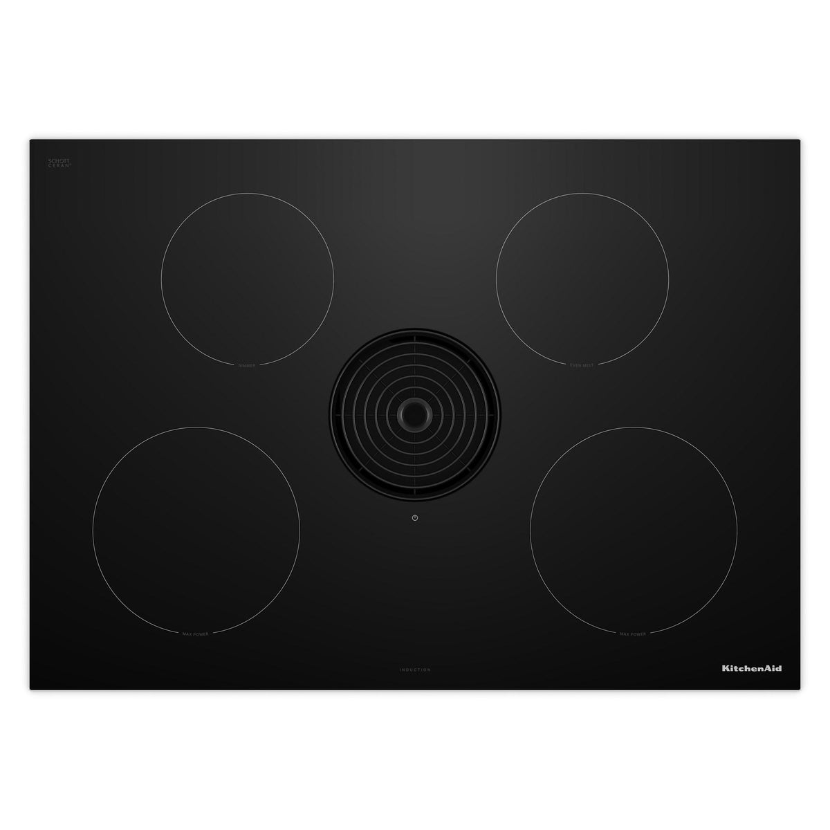 30-inch NextGen Induction Downdraft Cooktop with 4 Cooking Zones