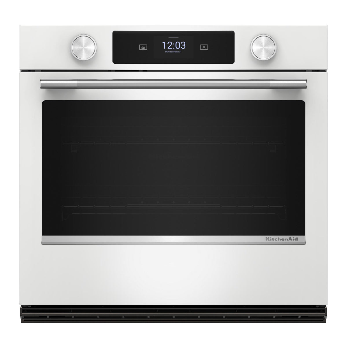 KitchenAid KOES730SWH 30-inch Smart Electric Single Wall Oven with Assisted Cooking Modes