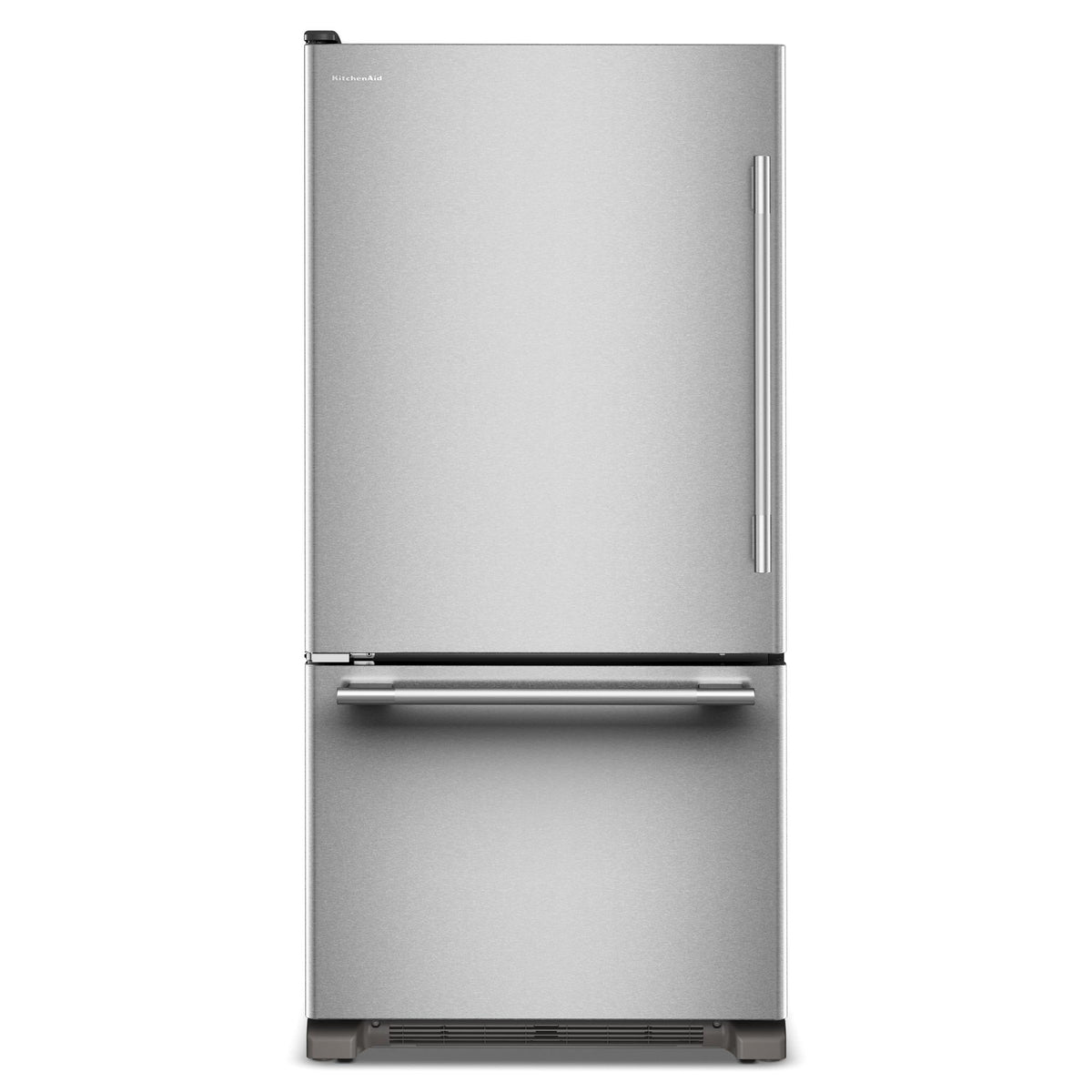 KitchenAid KRBL133SPS 22 Cu. Ft. 33-Inch Standard-Depth Bottom Mount Refrigerator, Left Swing