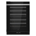 JennAir JUWFL242HM NOIR™ 24" Built-In Undercounter Wine Cellar, Left Swing