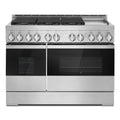 JennAir JGRP548HM 48" NOIR™ Gas Professional-Style Range with Chrome-Infused Griddle