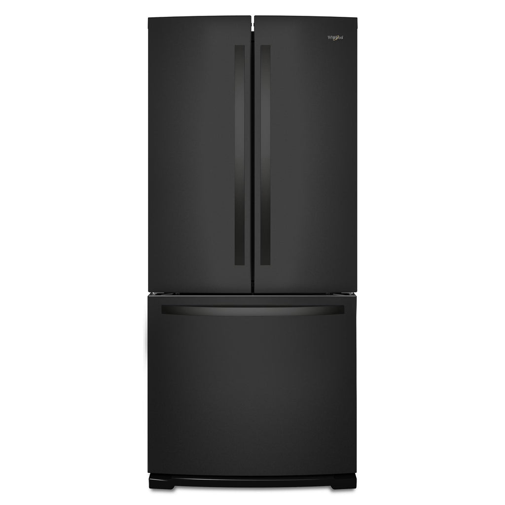 30-inch Wide French Door Refrigerator - 20 cu. ft. - Black