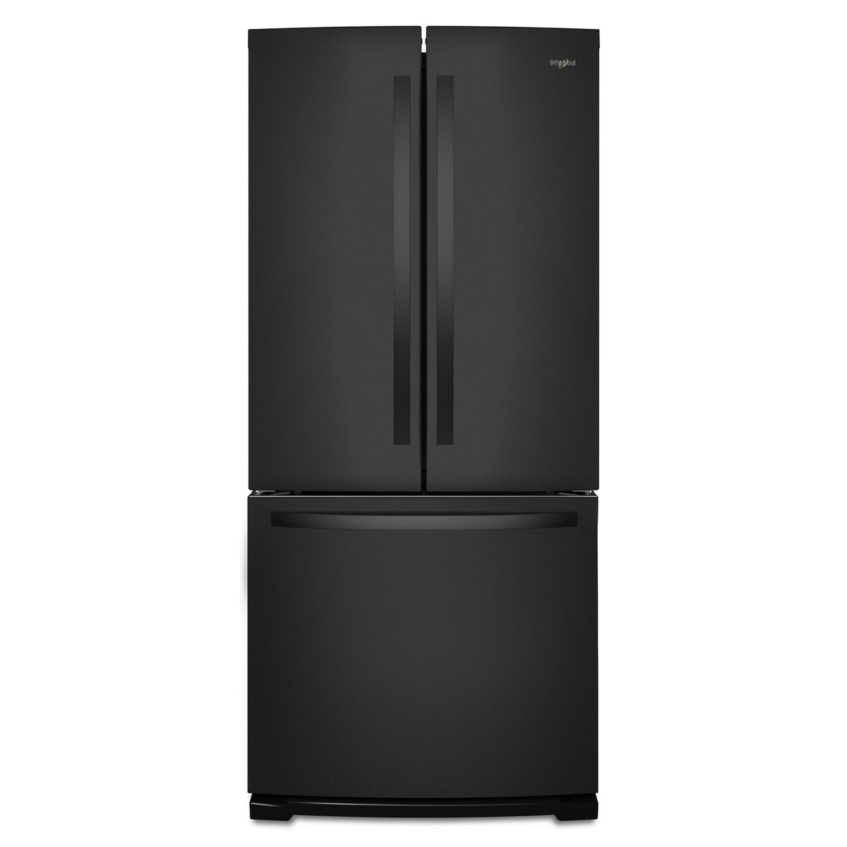 30-inch Wide French Door Refrigerator - 20 cu. ft. - Black