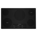 KitchenAid KCES956KSS 36" Electric Cooktop with 5 Elements and Touch-Activated Controls
