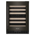 KitchenAid KUWR524SBE 24" Undercounter Wine Cellar with Wood-Front Racks