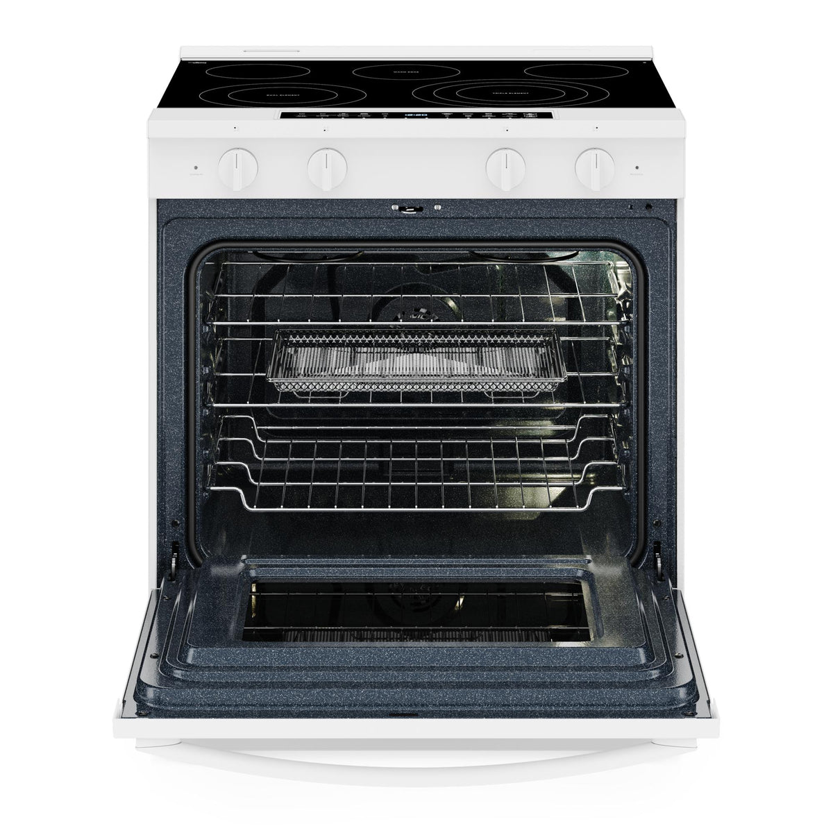 Whirlpool YWSES7530RW 30-inch Smart Electric Range with True Convection
