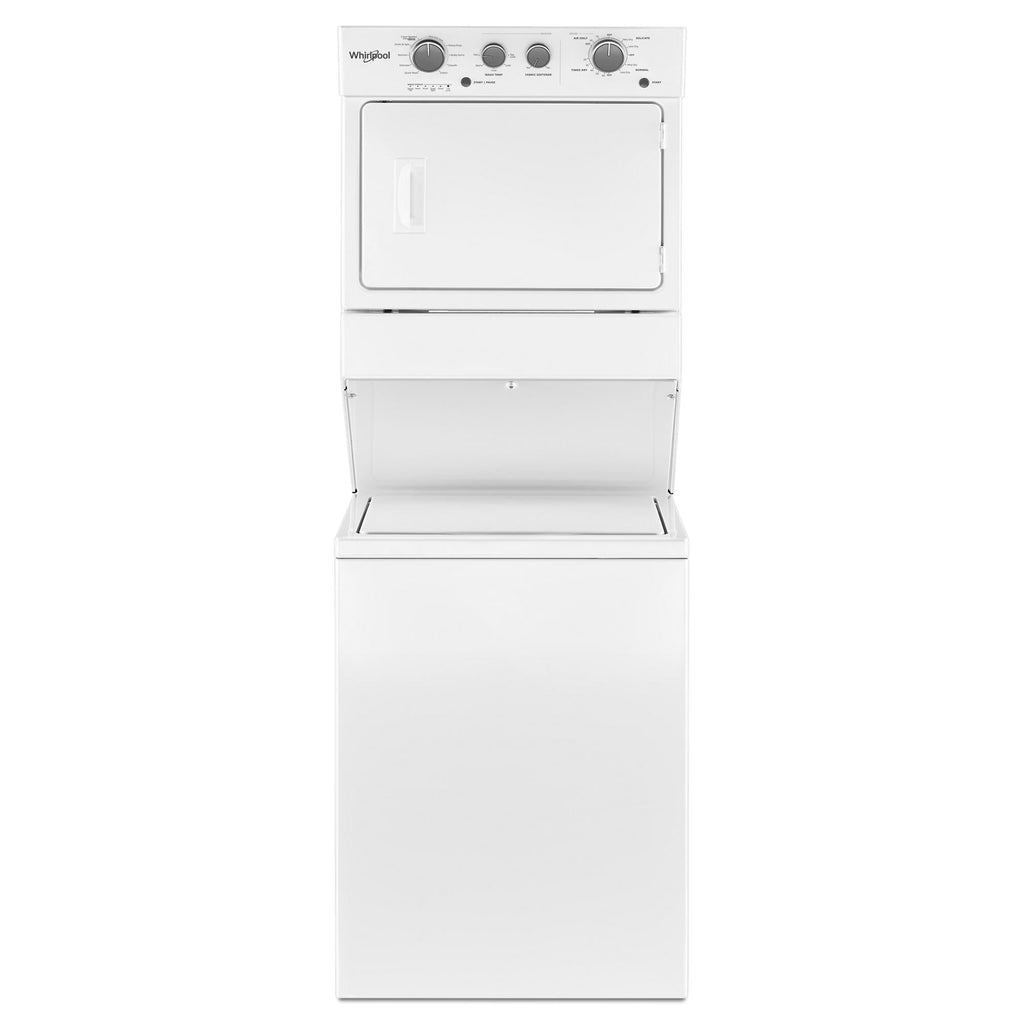 4.0 cu.ft I.E.C. Electric Stacked Laundry Center 9 Wash cycles and AutoDry™