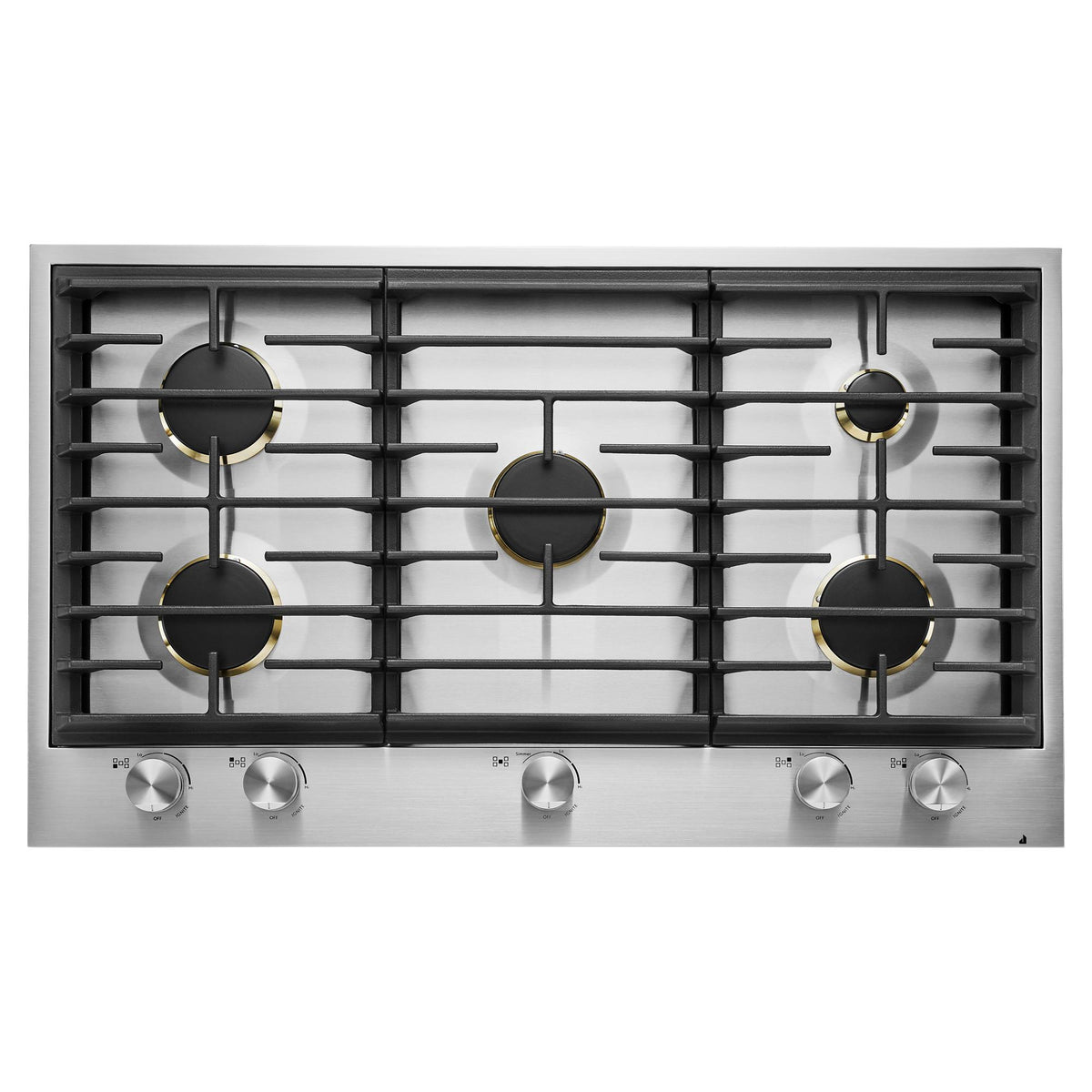 JennAir JGC3536GS Euro-Style 36" 5-Burner Gas Cooktop