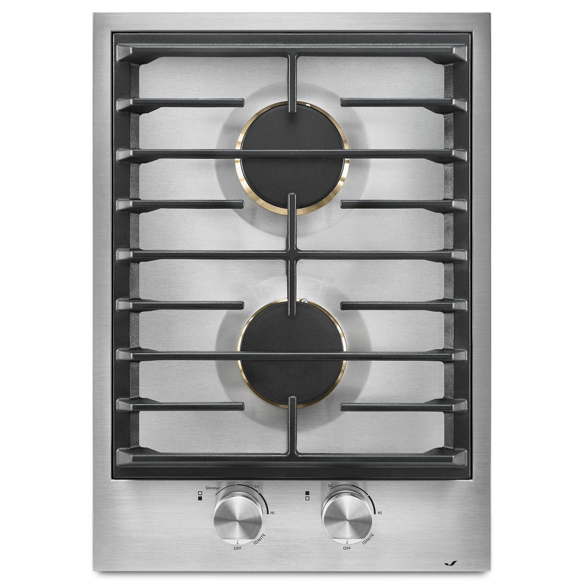 JennAir JGC3215GS 15” 2-Burner Gas Cooktop
