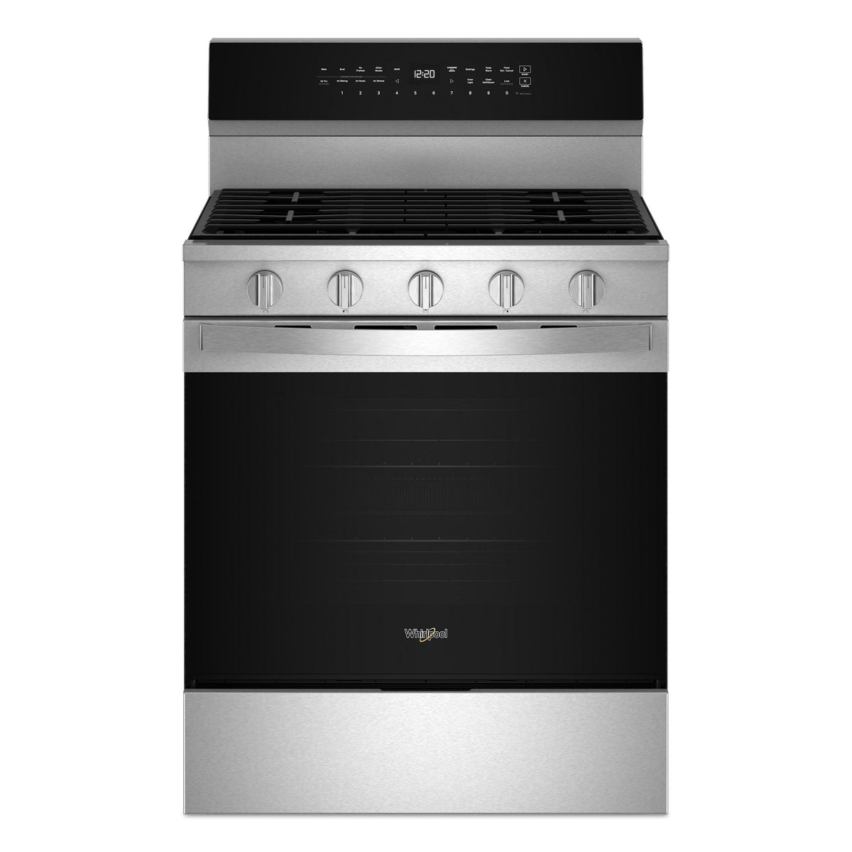 Whirlpool WFGS7530RZ 30-inch Smart Gas Range with True Convection