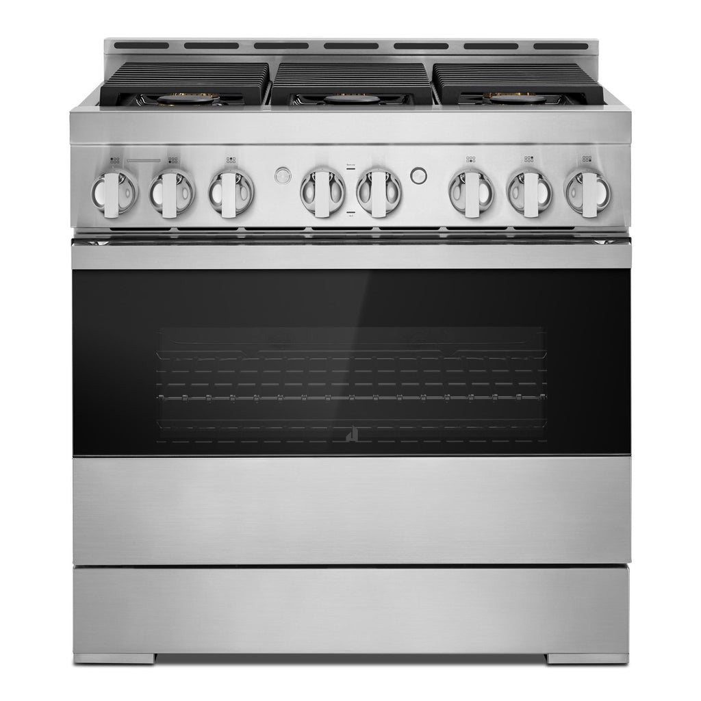 JennAir NOIR™ JGRP436HM 36" Gas Professional-Style Range