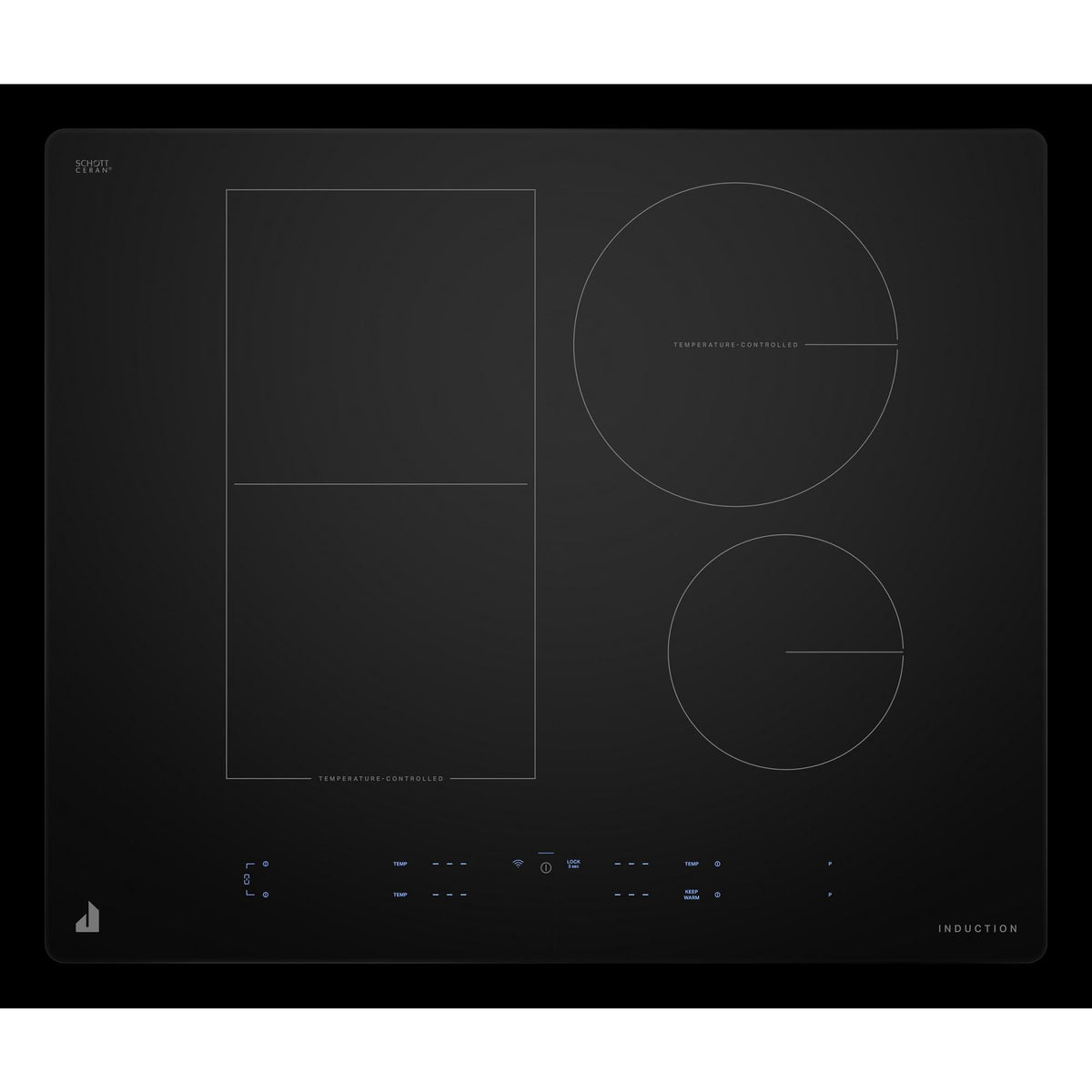 24” Oblivion Smart Induction Cooktop with Temperature-Controlled Cooking