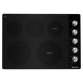 KitchenAid KCES550HSS 30" Electric Cooktop with 5 Elements and Knob Controls