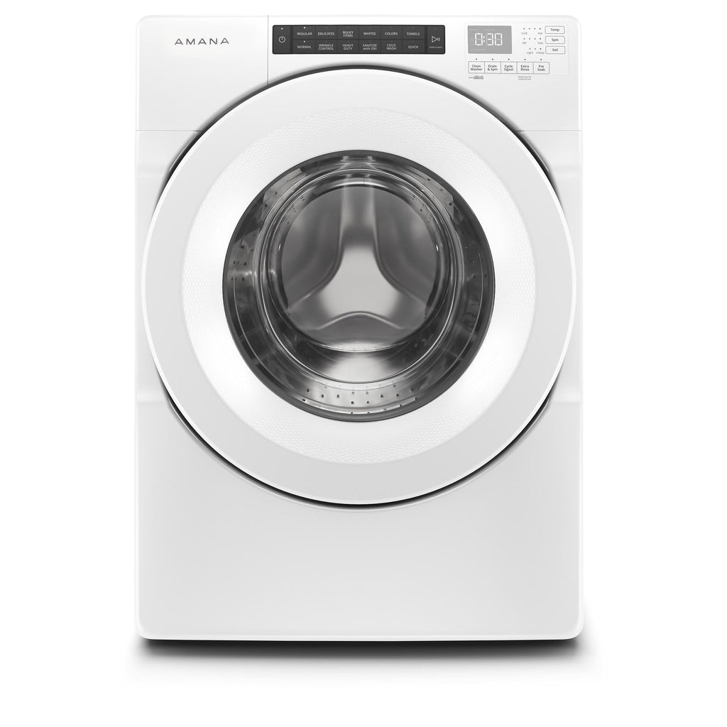 Amana® 5.0 cu. ft. I.E.C. ENERGY STAR® Qualified Front Load Washer - White