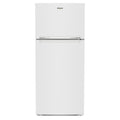Whirlpool WRTX5328PW 28-Inch Top-Freezer Refrigerator, 16.6 Cu. Ft.