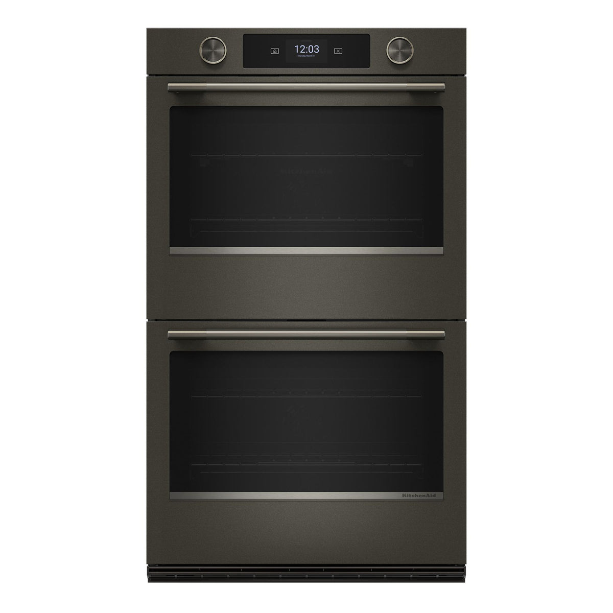 KitchenAid KOED930SBE 30-inch Smart Electric Double Wall Oven with Intelligent Cooking Camera