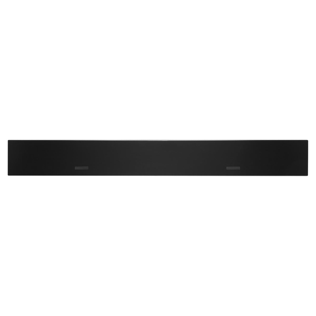 24" + 24" Dual Unit Toe Kick, Black