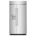 KitchenAid KBSD742SPS 25.1 Cu. Ft. 42" Built-In Side-by-Side Refrigerator with Exterior Water and Ice Dispenser