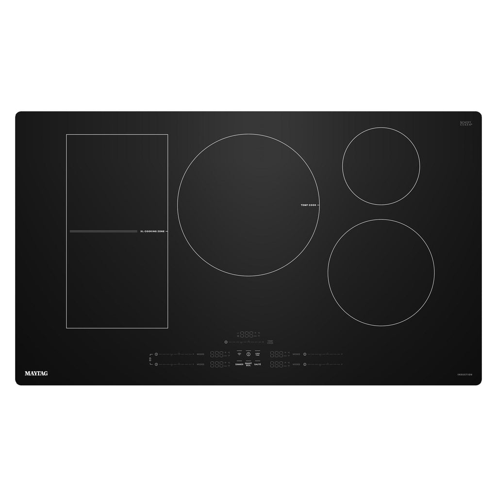 36-Inch Wide Induction Cooktop with Power Boost - Black