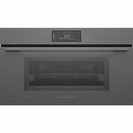 Fisher & Paykel OS30NMUG3 30" Minimal Grey Compact Combination Steam Oven, 6.8" Touch Display
