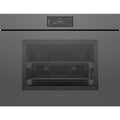 Fisher & Paykel OS30SMUNG3 30" Minimal Grey Single Combination Steam Oven, 6.8" Touch Display, Handle-less