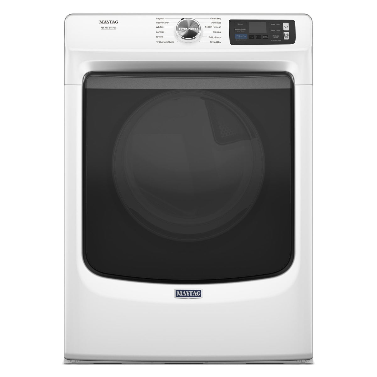 Maytag YMED7020RW Smart Pet Pro Electric Dryer, 7.4 Cu. Ft.