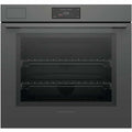 Fisher & Paykel OB30SMPSUG3 30” Minimal Grey Single Oven, 6.8" Touch Display, Steam Assist, Self-cleaning