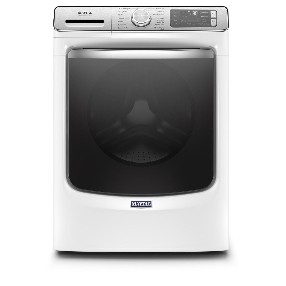 Maytag MHW8630HW Smart Front Load Washer with Extra Power, 5.8 Cu. Ft.