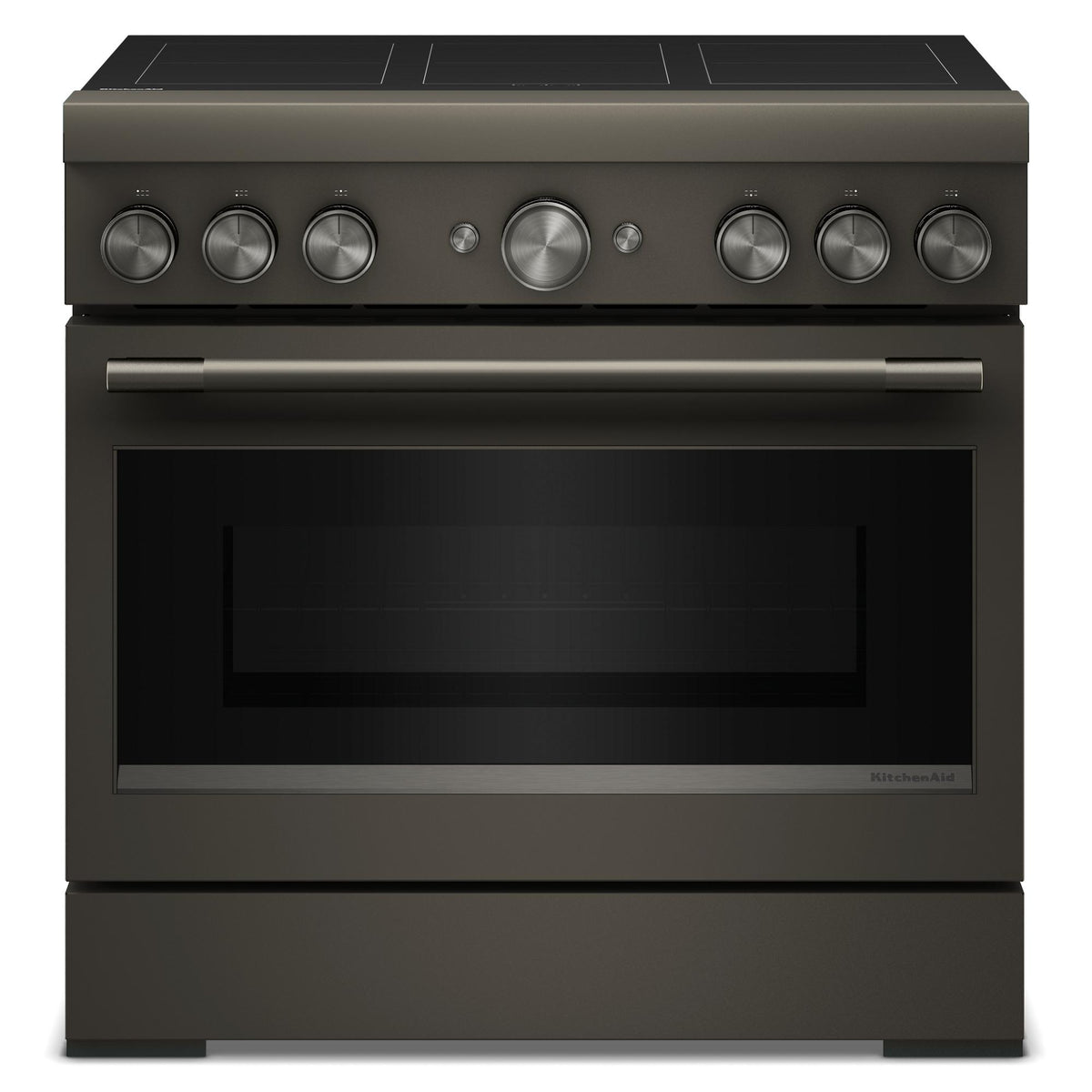 KitchenAid KFIS936SBE 36-Inch 6-Element Induction Commercial-Style Range with Air Fry
