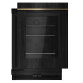 JennAir JUGFL242HX Panel-Ready 24" Under Counter Glass Door Refrigerator, Left Swing