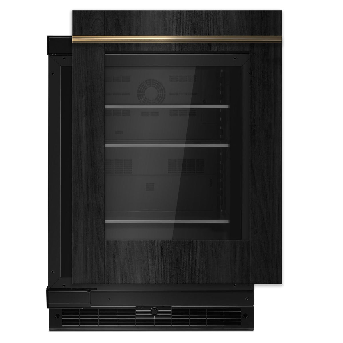 JennAir JUGFL242HX Panel-Ready 24" Under Counter Glass Door Refrigerator, Left Swing