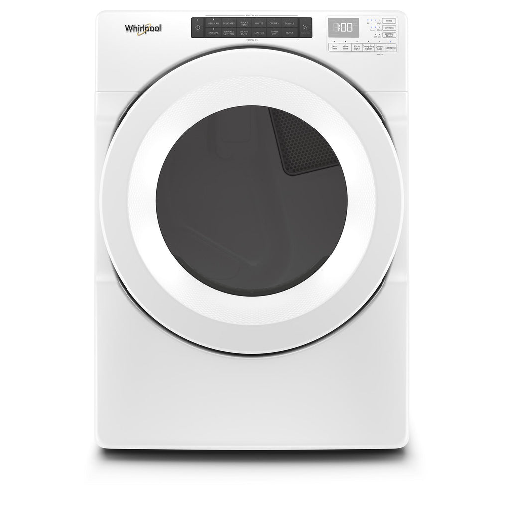 7.4 cu. ft. Front Load Gas Dryer with Intuitive Touch Controls - White