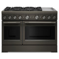 KitchenAid KFDD948SBE 48-Inch 6 Burner Commercial-Style Dual Fuel Range with Griddle