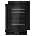 JennAir JUWFL242HX Panel-Ready 24" Built-In Undercounter Wine Cellar, Left Swing