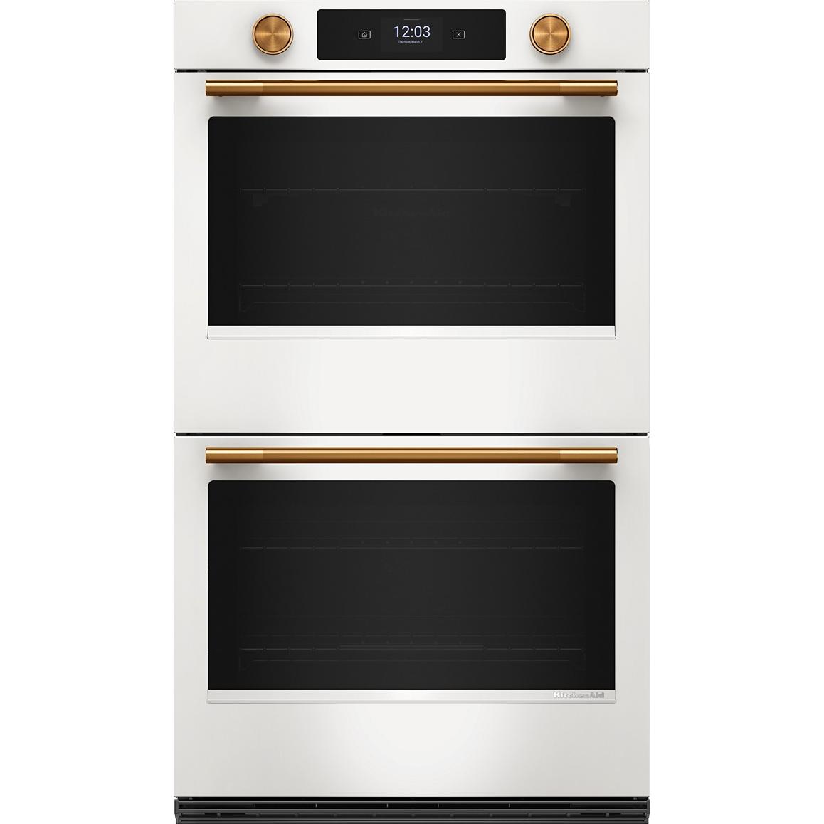KitchenAid KOED730SPL 30-inch Smart Electric Double Wall Oven with Assisted Cooking Modes