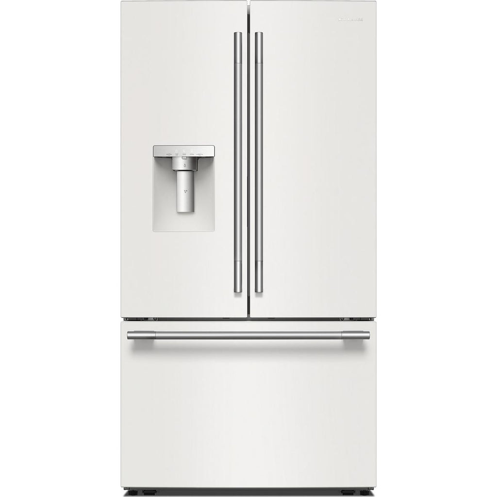 KitchenAid KRFF436SPL 30 Cu. Ft. 36-Inch French Door Refrigerator with Exterior Water and Ice