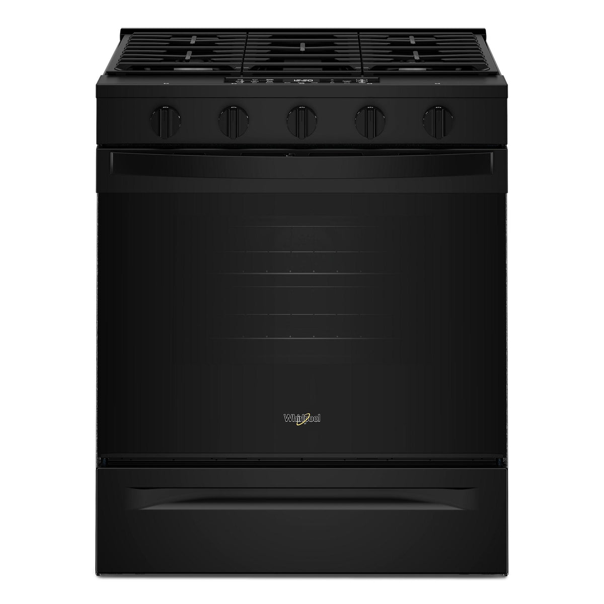 30-inch Gas Range with Air Cooking Technology - Black