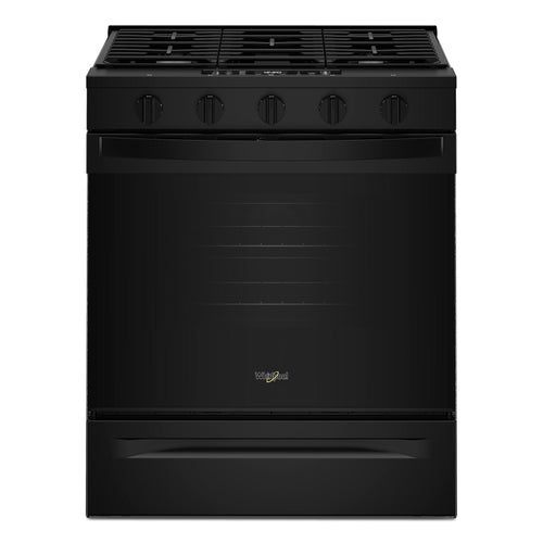 30-inch Gas Range with Air Cooking Technology - Black
