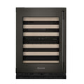 KitchenAid KUWL524SBE 24" Undercounter Wine Cellar with Wood-Front Racks