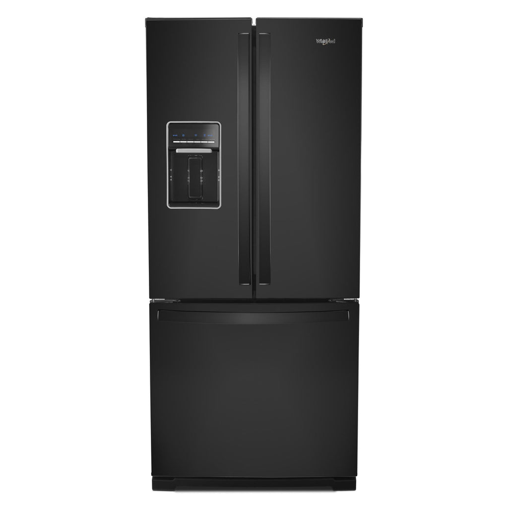 30-inch Wide French Door Refrigerator - 20 cu. ft. - Black