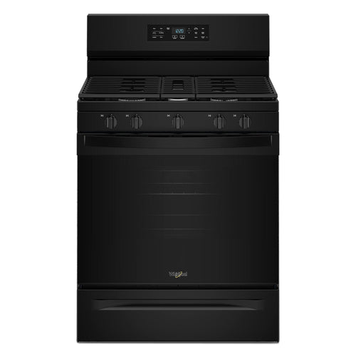 30-inch Gas Range with Air Cooking Technology and Steam Clean - Black