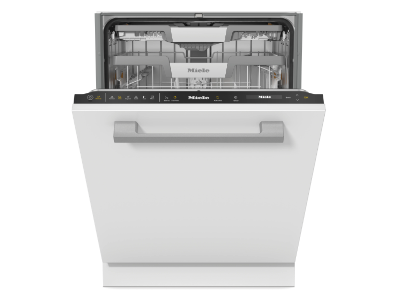 Miele G 7656 SCVi AutoDos Dishwasher in Obsidian Black