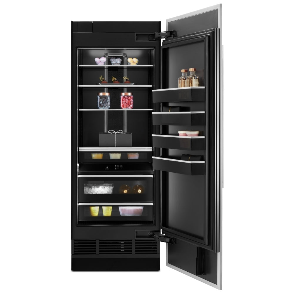JennAir JBZFR30IGX shelving detail
