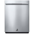 JennAir JDAF5924RL 24 inch stainless dishwasher - front view