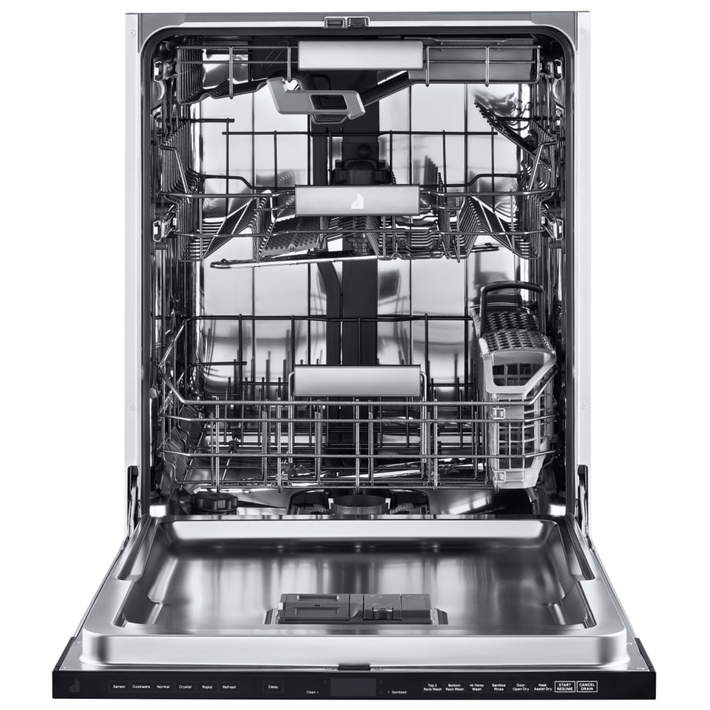 JennAir JDAF5924RX 24 inch panel-ready dishwasher - front view