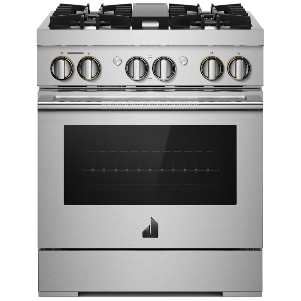 JennAir JDRP430HL 30 inch RISE Dual Fuel Range - front view