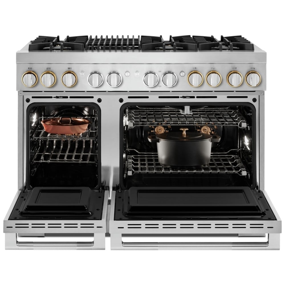 JennAir JDRP648HL cooktop and grill detail