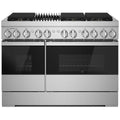 JennAir JDRP648HM 48 inch NOIR Dual Fuel Range - front view