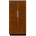 JennAir JF42NXFXDE 42 inch French door refrigerator - front view
